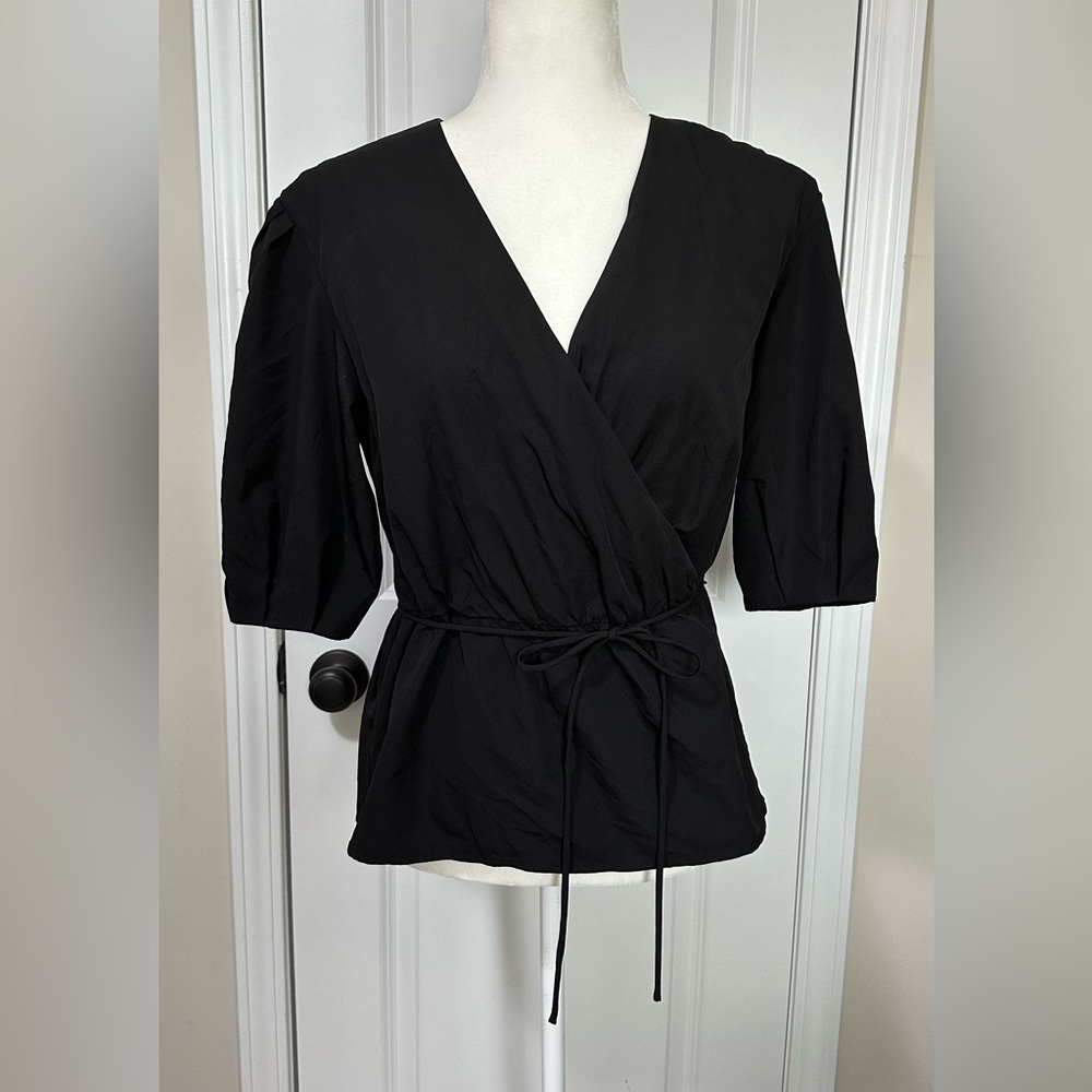 REBECCA MINKOFF MARY WRAP WOMEN’S TOP-NWOT- Size: M - Picture 3 of 8